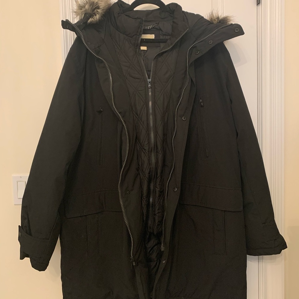 Michael Kors men’s jacket, black.